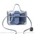 Sac main transparent petit. - modèle Bleu foncé - Sac Roche ™