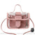Sac main transparent petit. - modèle Rose - Sac Roche ™