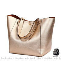 Sac Main Travail Femme - modèle Rose doré / 30cm x 5cm x 20cm - Sac Roche ™