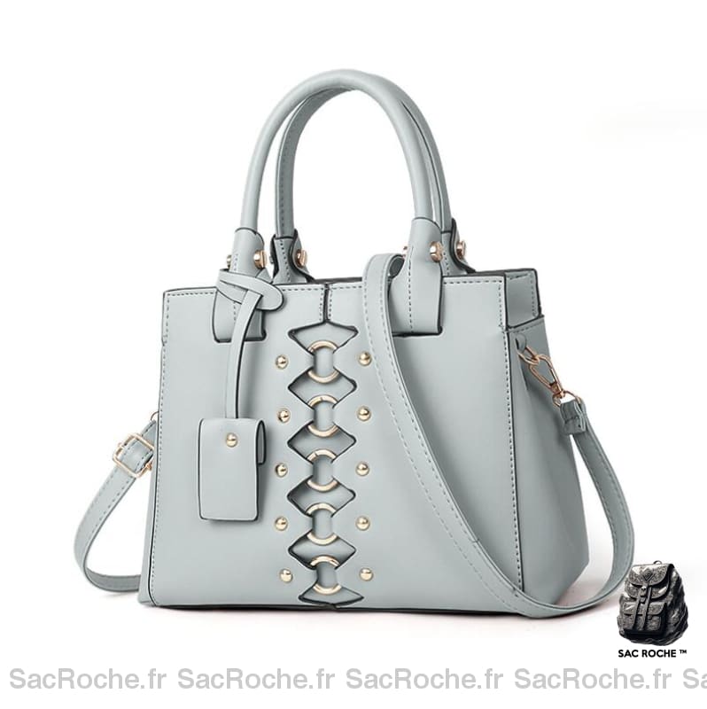 Sac Main Unique Petit Gris Petit Sac À