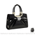 Sac Main Vernis Femme - modèle Noir - Sac Roche ™