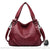 Sac Main Ville Femme Cuire - modèle Rouge / 36cm x 14cm x 28cm - Sac Roche ™