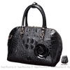Sac Main Vintage Femme Noir À