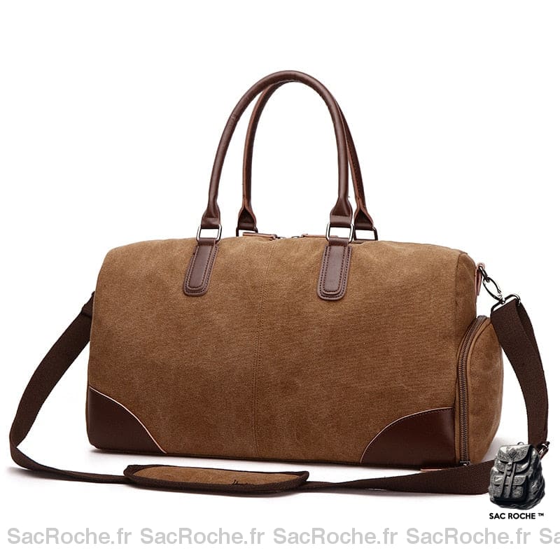 Sac Main Voyage Femme Marron / 47X29X20Cm À