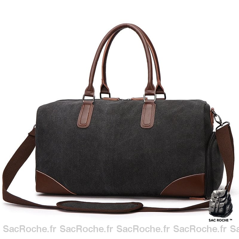 Sac Main Voyage Femme Noir / 47X29X20Cm À