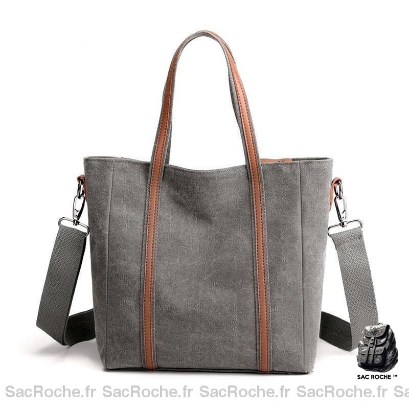 Sac Marron Cours Femme Gris À Main Pour Les Cours