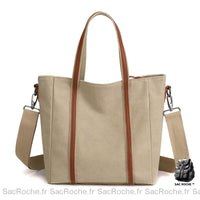 Sac Marron Cours Femme - modèle Kaki - Sac Roche ™