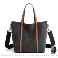Sac Marron Cours Femme - modèle Noir - Sac Roche ™