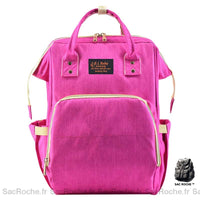 Sac maternité grande capacité nappy - modèle Rose - Sac Roche ™