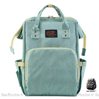 Sac maternité grande capacité nappy - modèle Vert - Sac Roche ™