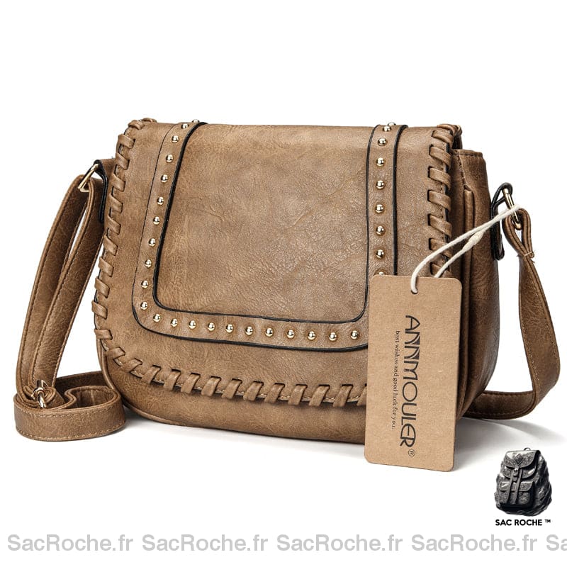 Sac Messager Cuir Bandoulière Caractéristiques Principales Sac À Main Femme