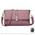 Sac Messager Femme Rétro Chic - modèle Mauve - Sac Roche ™