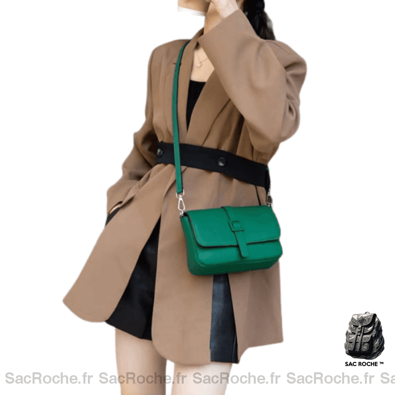 Sac Mini Besace Green / 20 X 14 7Cm Femme