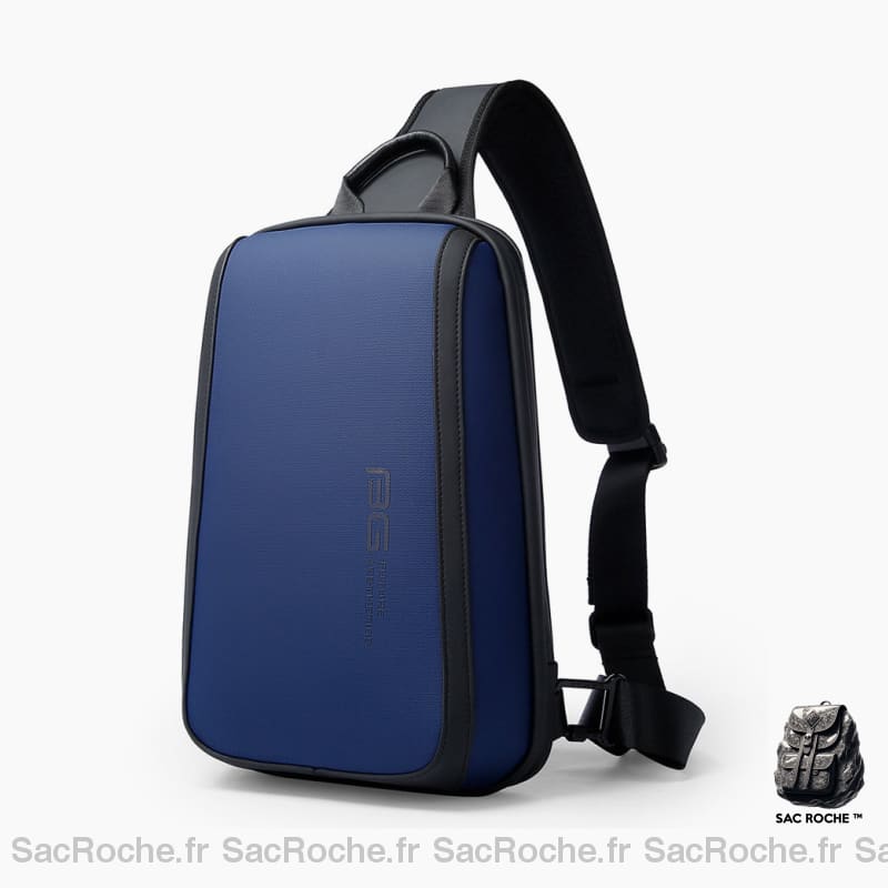 Sac Mono-Bretelle Bange Athenes Bleu Sacoche Homme