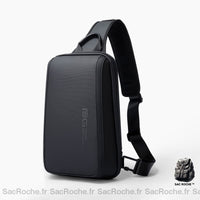 Sac Mono-Bretelle Bange Athenes Noir Sacoche Homme