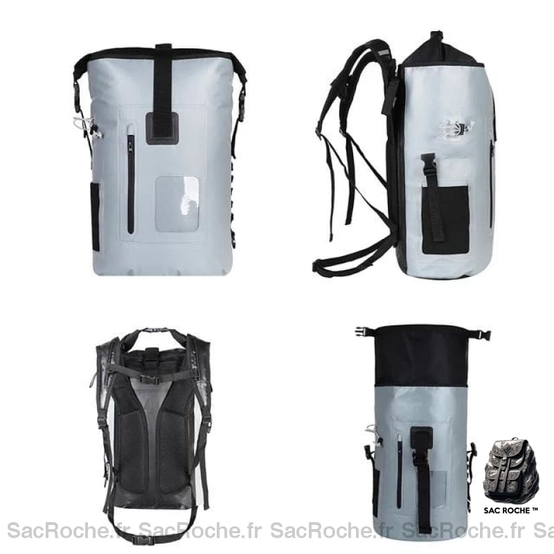 Sac Moto Étanche Rolltop À Dos