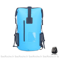 Sac moto étanche Rolltop - modèle Bleu - Sac Roche ™