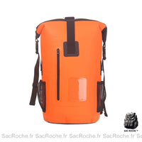 Sac moto étanche Rolltop - modèle Orange - Sac Roche ™