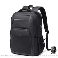 Sac ordi portable cuir - modèle Noir - Sac Roche ™