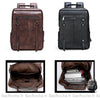 Sac Ordinateur Cuir Synthétique Grande Capacité À Dos Homme