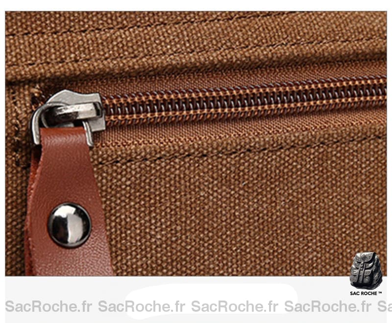 Sac Ordinateur Vintage Bandoulière Cartable Homme