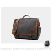 Sac Ordinateur Vintage Bandoulière Cartable Homme