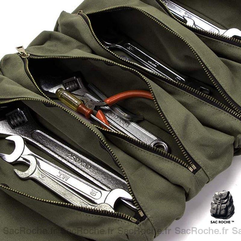 Sac Outils Polyvalent À Rouler Dos Militaire