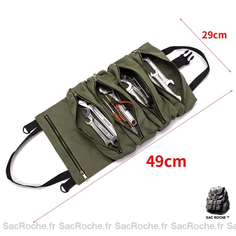 Sac Outils Polyvalent À Rouler Dos Militaire