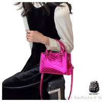 Sac pas cher besace femme - modèle Fuschia - Sac Roche ™