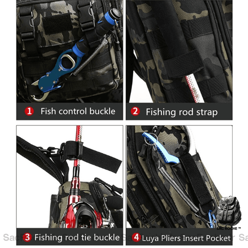 Sac Pêcheur Équipement Dos À Sport