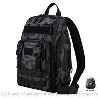 Sac pêcheur équipement dos - modèle Gris - Sac Roche ™