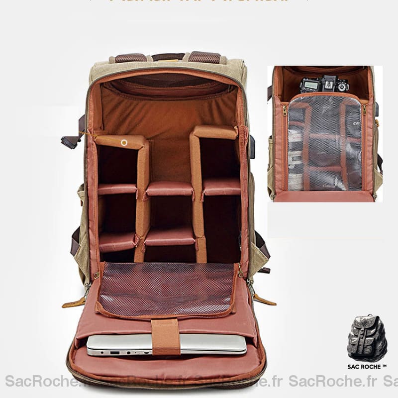 Sac Photo Usb À Dos Sport