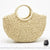Sac Plage Paille Chic & Tendance - modèle Beige - Sac Roche ™