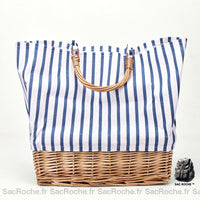 Sac plage rotin style fourre-tout grand - Sac Roche ™