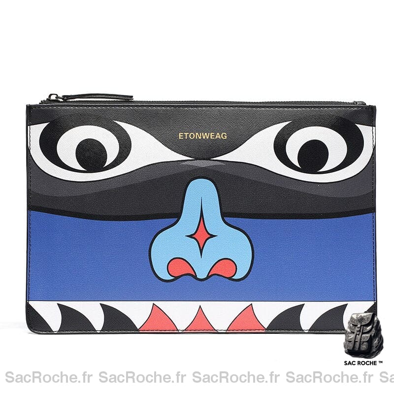 Sac Pochette Fashion: Élégance À Emporter Bleu Noir Pochette Femme