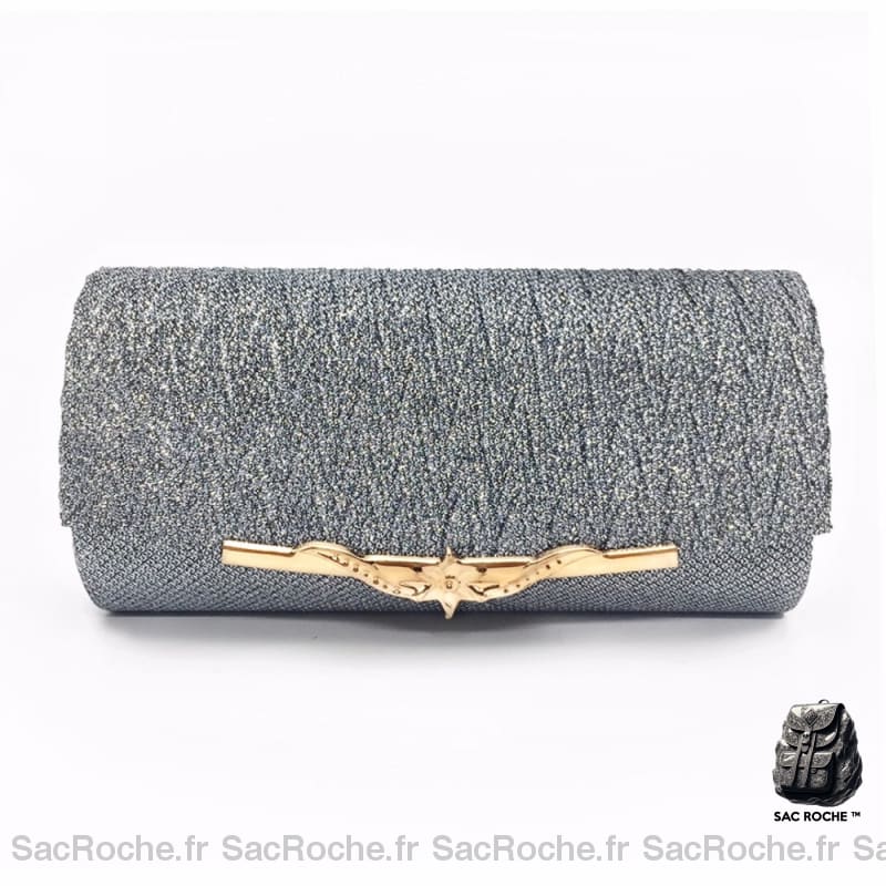 Sac Pochette Femme Élégant Argent Pochette Femme