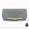 Sac Pochette Femme Élégant Argent Pochette Femme