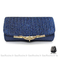 Sac Pochette Femme Élégant - modèle Bleu - Sac Roche ™