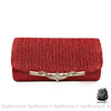 Sac Pochette Femme Élégant Rouge Pochette Femme
