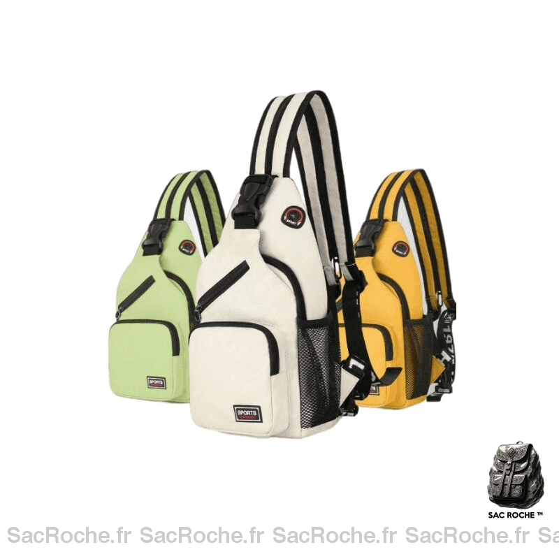 Sac Poitrine Femme Compact À Dos