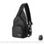 Sac poitrine femme compact - modèle Noir - Sac Roche ™
