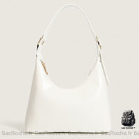 Sac porté épaule blanc femme - Sac Roche ™