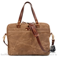 Sac porté épaule pour ordinateur - modèle Kaki - Sac Roche ™