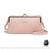 Sac Portefeuille Femme Style Rétro - Élégant et Pratique - modèle Rose pale - Sac Roche ™