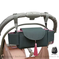 Sac poussette chic - modèle Vert - Sac Roche ™