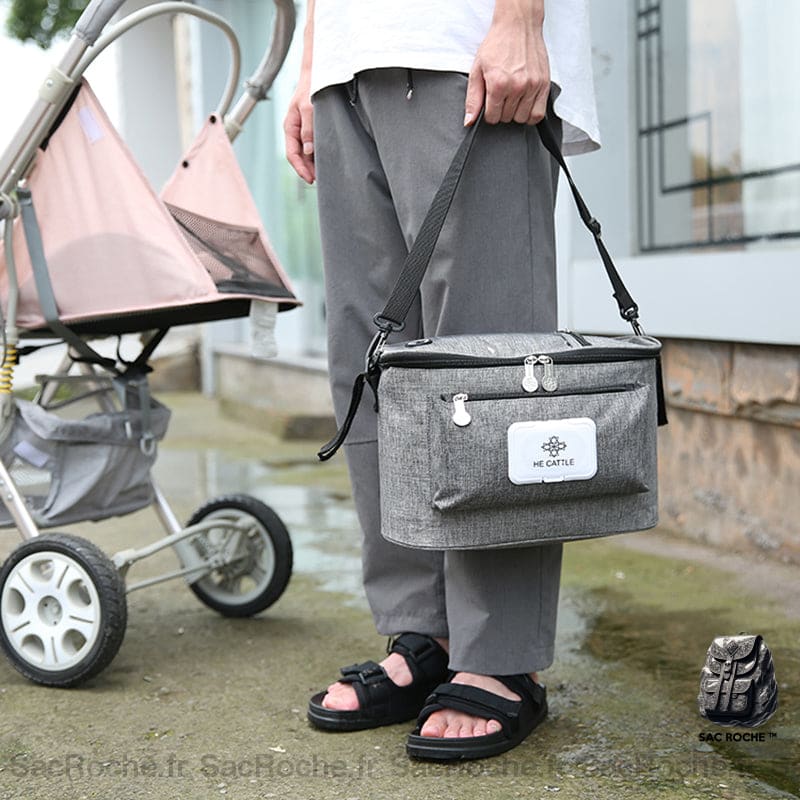 Sac Poussette Élégant Et Pratique À Dos Bébé