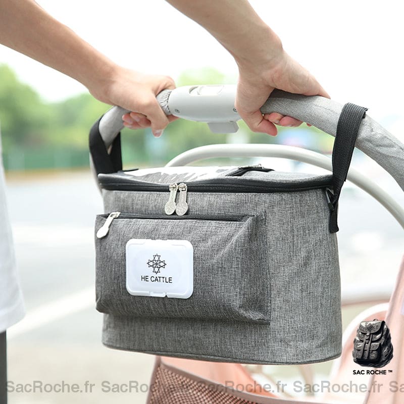 Sac Poussette Élégant Et Pratique À Dos Bébé