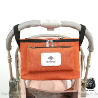 Sac poussette élégant et pratique - modèle Orange - Sac Roche ™