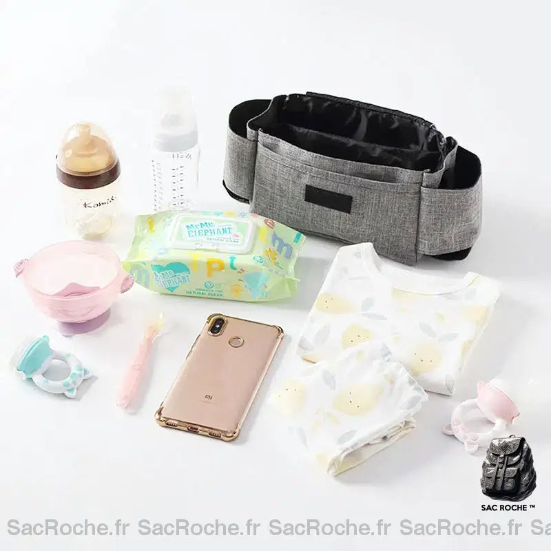 Sac Poussette Motif Accessoire Bébé À Dos