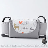Sac poussette motif accessoire bébé - modèle Blanc - Sac Roche ™